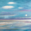  Skies, Seas & Moons Acrylic on canvas