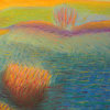  Market Place 2010-2013 pastel on archival paper