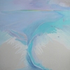  Black Rock 1975-1980 modeling paste & acrylic on canvas