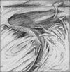  Black Rock 1975-1980 Pencil on paper