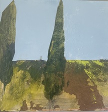 STACIE SPEER SCOTT Currently available mixed/collage on board