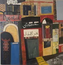 STACIE SPEER SCOTT Large Scale Collages 