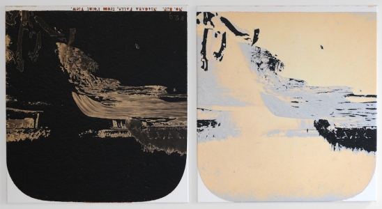  STEREO VIEWS acrylic and inkjet on canvas
