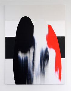  NOVA COLOR acrylic and silkscreen ink on canvas