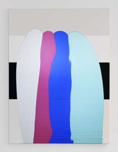  NOVA COLOR acrylic and silkscreen ink on canvas