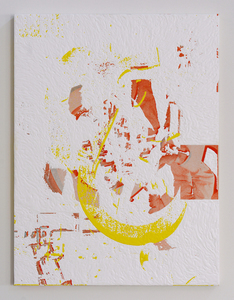  MOHAWK acrylic and inkjet on canvas
