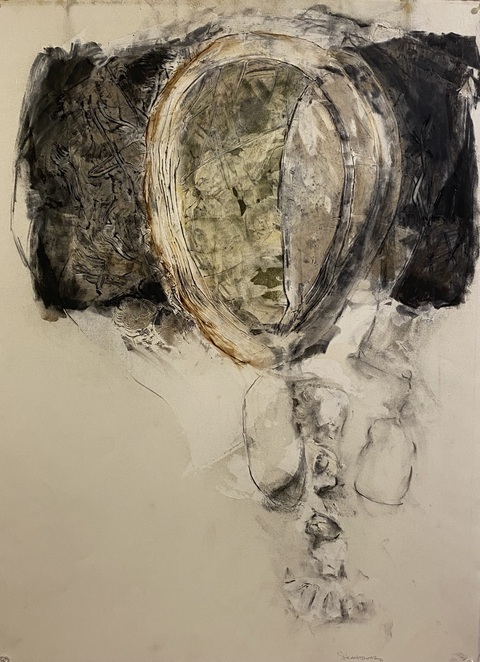  Select Works: Beginenhofs Galerie, ARTKreuzberg, Sep 2023 Charcoal, graphite on paper