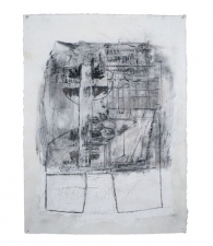 Stephanie Hightower More Questions - Painting on Panel and Paper charcoal, graphite, gesso on paper