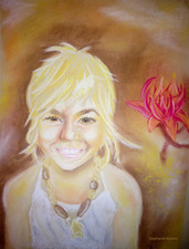 Stephanie Dunbar Drawings Chalk Pastel