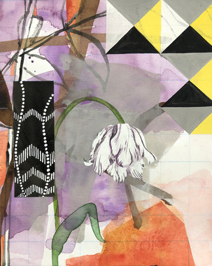 STEPHANIE SNIDER Works on Paper 2020-21 ink, watercolor, gouache, pencil and collage on paper
