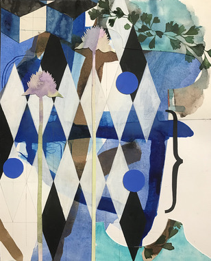 STEPHANIE SNIDER Works on Paper 2020-21 ink, watercolor, gouache, acrylic, pencil and collage on paper