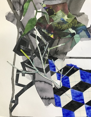 STEPHANIE SNIDER Works on Paper 2020-21 ink, watercolor, gouache, pencil, and collage on paper