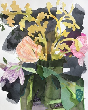 STEPHANIE SNIDER Works on Paper 2020-21 ink, watercolor, gouache, colored pencil, and collage on paper