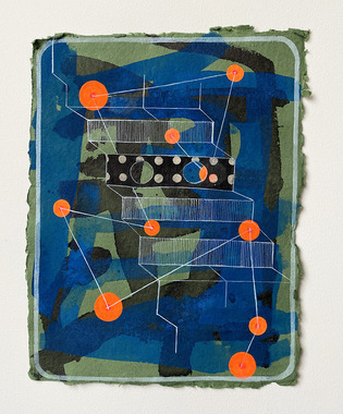 STEPHANIE SNIDER Works on Paper 2022-23 ink, watercolor, gouache, and acrylic on handmade paper