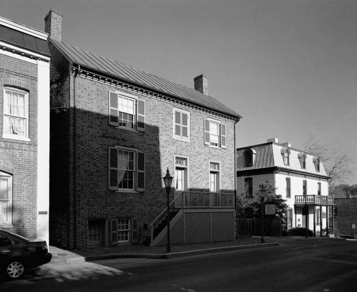 Jackson's Home in Lexington, Virginia U.S. Civil War Sites I B&W Film 2001