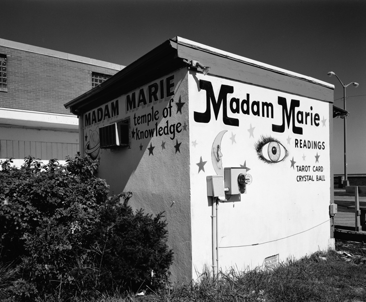Madam Marie, Asbury Park Boardwalk Welcome to Asbury Park B&W Film