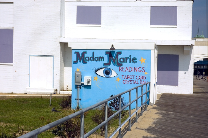 Madam Marie, Asbury Park Boardwalk Welcome to Asbury Park