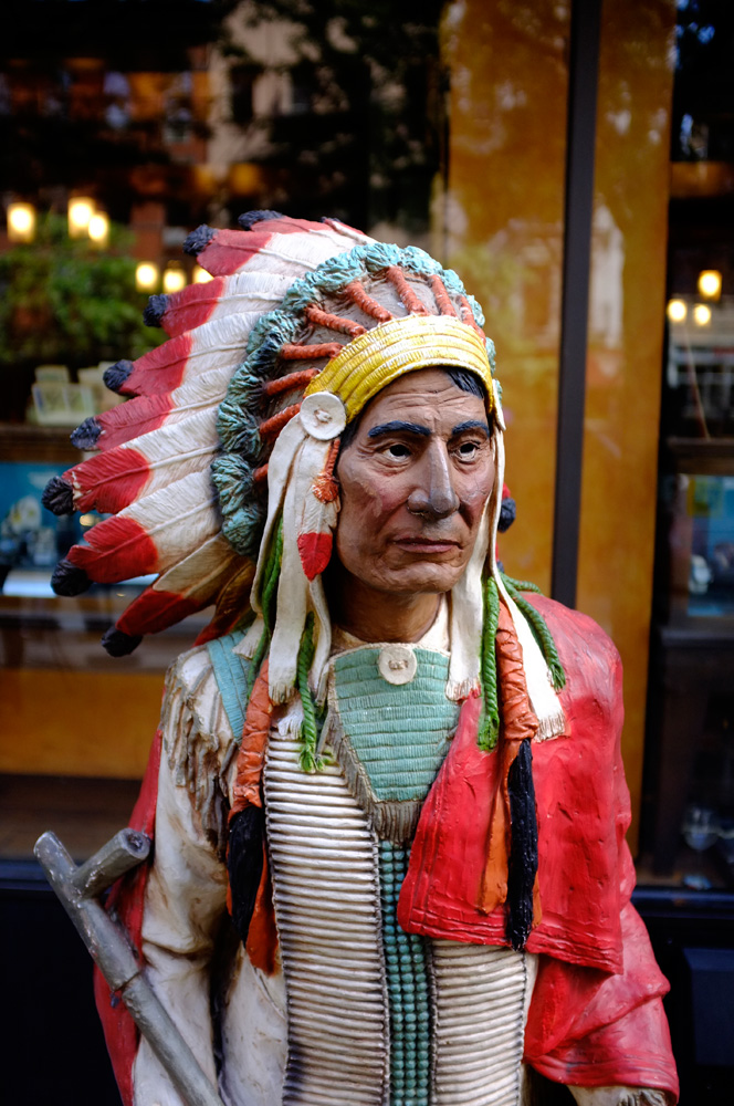 Cigar-Store Indian, Upper East Side, NYC The Daily Drip