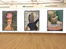 Ten Most Wanted Women: Jacquard tapestries (2022)
