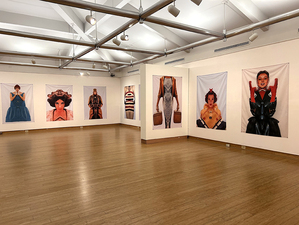 Installation Views: Large Fabric Works