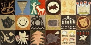 Linoleum Paintings 1984-85