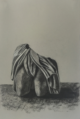 S U E   J O H N S O N Drawings from Rome (2015) charcoal and pencil on paper