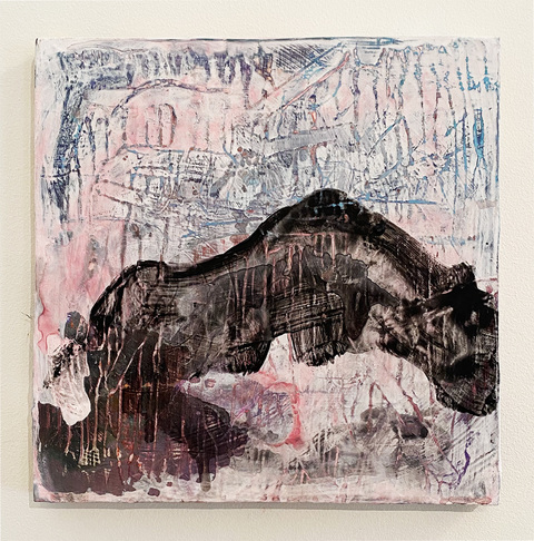 Naga Paintings 2019 - 2022 Ink, gouache, acrylic on wood