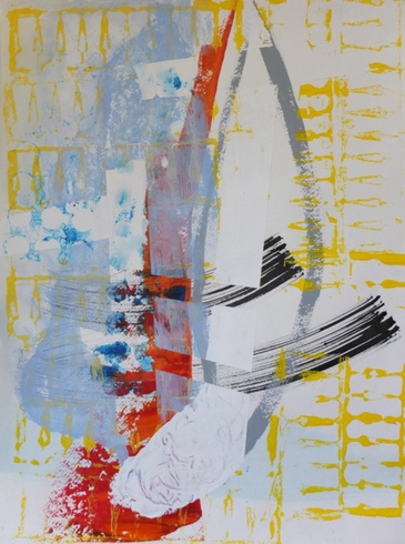 Pike 2012-2013 acrylic on paper