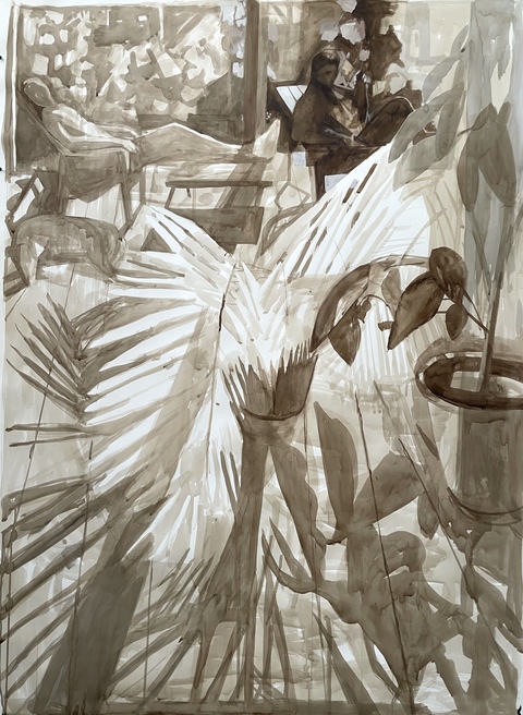Susan Lichtman Works on Paper Ink on Paper