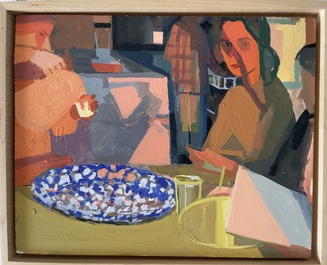 Susan Lichtman Paintings Acryl Goucache on panel
