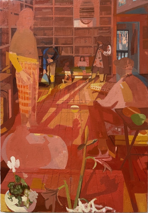 Susan Lichtman Paintings Oil on hemp