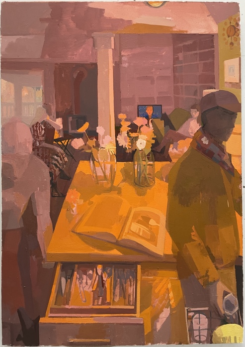 Susan Lichtman Paintings Oil on hemp