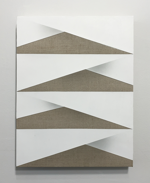 SUZANNE SONG PLICAE acrylic on linen