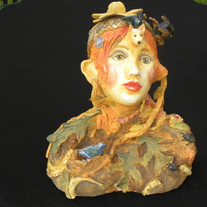 Suzi K. Edwards Sculptures and Miscellaneous Mosaics Porcelain with Underglazes