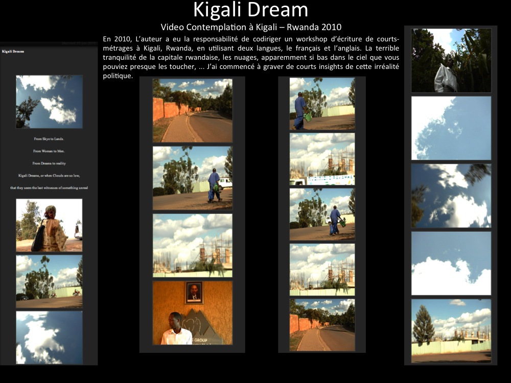 Swann Devlin - Photography installations & Visual Art Kigali Dreams 