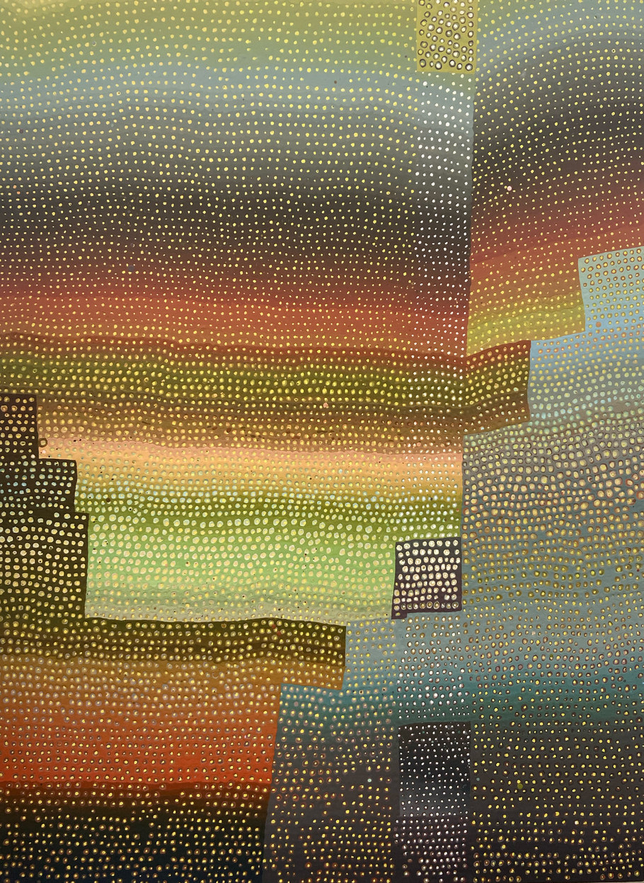  Phase Transitions, 2021-22, Maybaum Gallery, San Francisco, CA Pigment and Acrylic on Panel