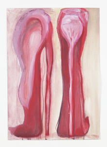  High Heeled Shoe Drawings Watercolor and Conte crayon on Arches paper