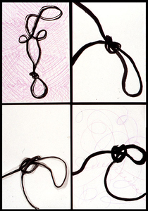  Knots Sumi ink and pencil on paper