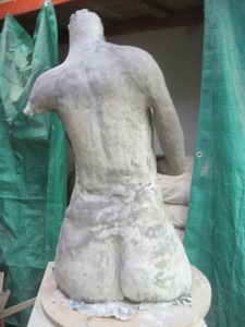  Ceramic Sculpture In progress 