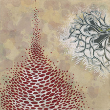  27 songs 2012 acrylic, mixed media on Oguni Kozo handmade paper