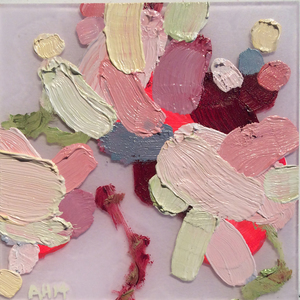 Arlan Huang Pinky's Greens 2014 Acrylic and Oil on Plexi