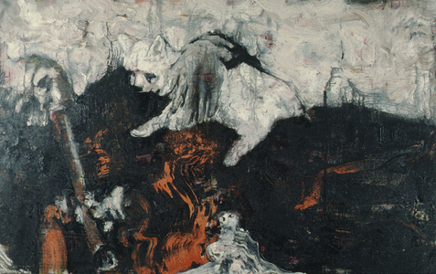 Arlan Huang SF Genthe 1984 - 1985 Oil on Canvas