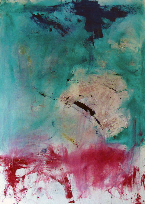 TERESA SITES PAINTING: ABSTRACT Oil on Canvas