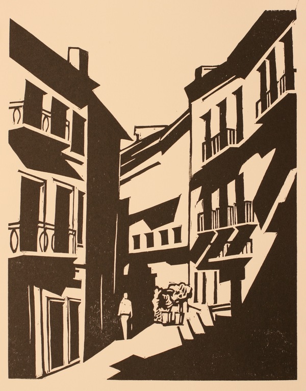 Thayer Carter Woodcuts woodcut