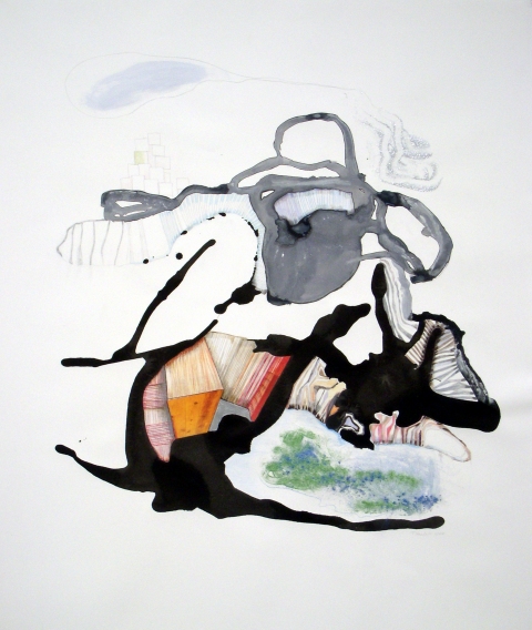 Drawing 6 Drawings mixed media on BFK paper