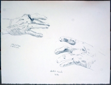 thomas fernandez Drawings 2002-2007 graphite on paper