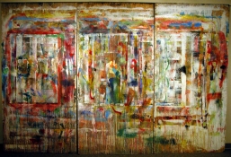 thomas fernandez Ghost Paintings 2002-2007 mixed media on panel
