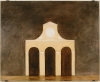  Architectural Fantasy Series 1999 oil on plywood