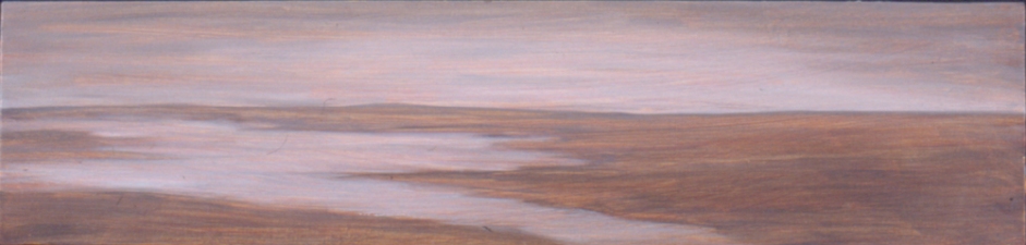 Thomas Vinton Long Horizontal Paintings 1993-2002  oil on plywood