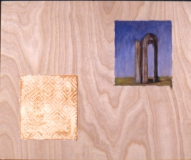 Thomas Vinton Ilumination Series 1995 oil on plywood